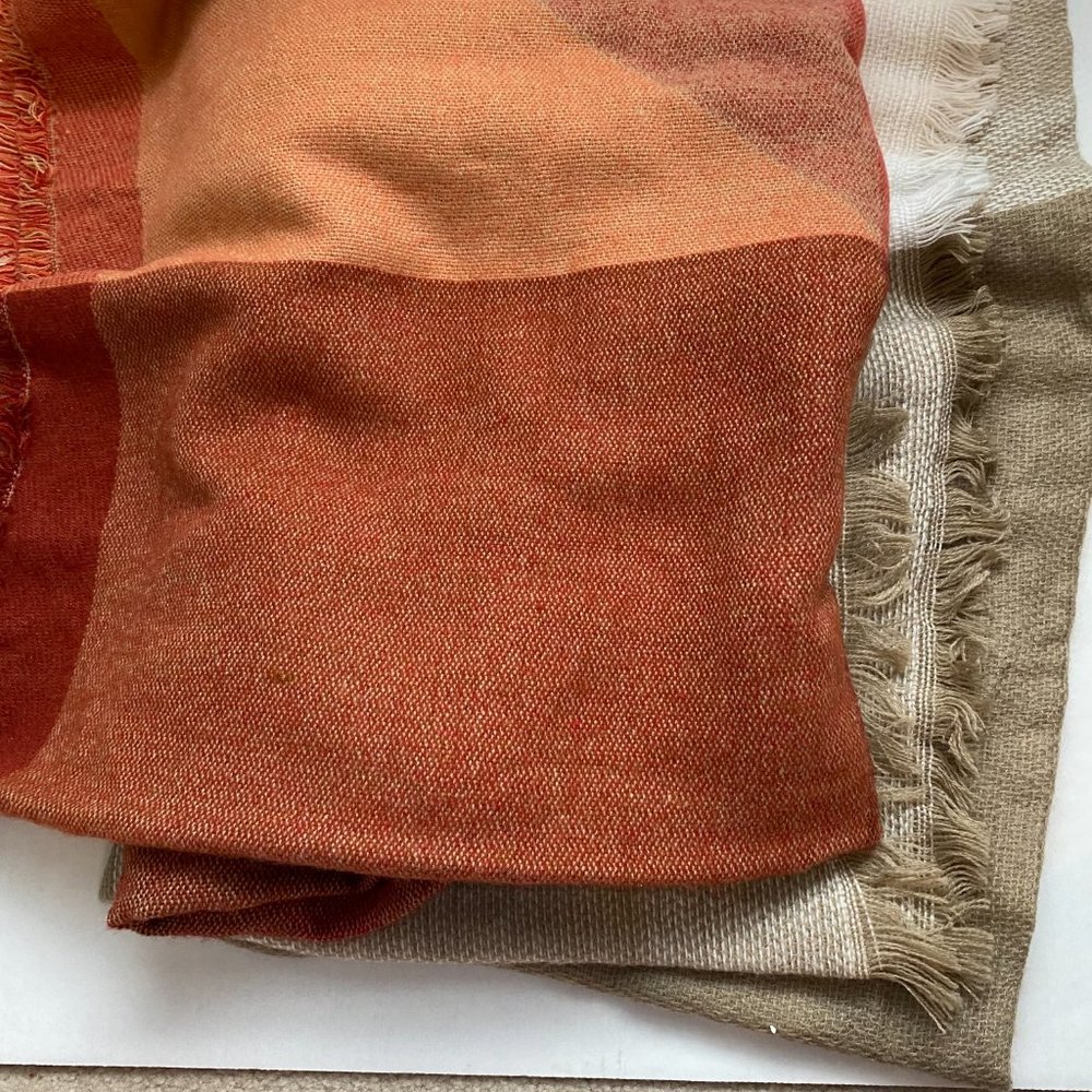 Bundle of 2 Blanket Scarves